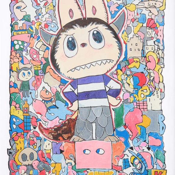 UNIQLO X POP MART T-SHIRT THE MONSTERS LABUBU - Picture 6 of 7